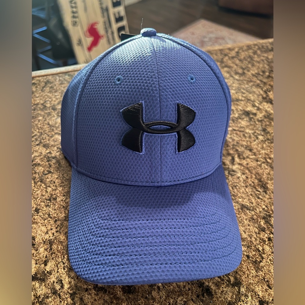 Under Armour Royal Blue Hat with Black Logo